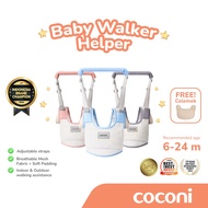 COCONI Baby Walker Helper | Adjustable Breathable Mesh Baby Walking Aid 6-24 Months