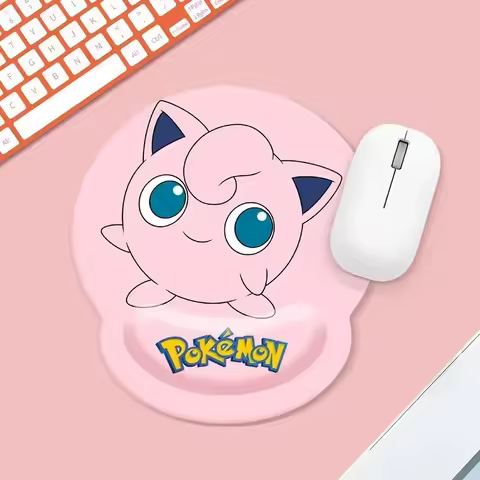 Pokemon Pikachu cartoon non-slip mouse pad Variety Bulbasaur ergonomic design office game desktop mo