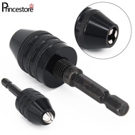Practical Bit 71x22mm Aluminum Alloy Mini 1x Converter 0.3-6.5mm Drill Chuck