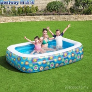 Kolam renang keluarga Bestway asli, kolam renang kembung, kolam bola laut kanak-kanak 54120