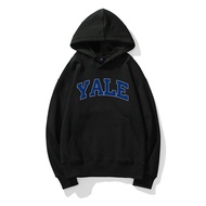 เสื้อสเวตเตอร์มีฮู้ดแบบหลวมๆ สำหรับฤดูใบไม้ผลิและฤดูใบไม้ร่วงของ Yale University สำหรับนักเรียนต่างช