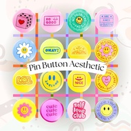 Pin Button Aesthetic | Size 44 | Cute Pin | Pin Pin