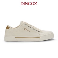 Giày Sneaker Vải Canvas Nam Nữ E12 Cream Thời Trang Dincox