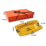 50th COHIBA Ashtray Asbak Rokok PREMIUM Cigar Cerutu 4 Slots