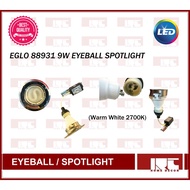 EGLO 88931 9W GU10 BURN 2 EYEBALL LIGHT / SPOTLIGHT 9W DAYLIGHT 6500K / CEILING LIGHT / RECESSED LIG