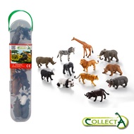 [CollectA British High-Fiction Model] Mini Wildlife Set (Box 12 Items) Explore Nature, Inspiring Chi