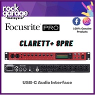 Focusrite Clarett+ 8Pre USB-C Audio Interface