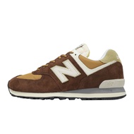 New Balance Casual Shoes 574 Men's Women's Brown Rice Suede Classic NB [ACS] U574MRR-D