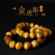 Natural Grade 7A Golden Tiger Eye Bracelet Men Women Style Yellow Tiger Eye Stone Eagle Eye Stone Br