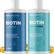 [ iiMONO ] Maple Holistics Honeydew  Biotin Shampoo Conditioner for Hair Growth B-Complex Formula fo