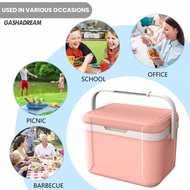 gashadream   Portable Insulated Cooler Portable Ice Cooler Portable Camping Cooler Box with Long-lasting Ice Retention Perfect for Outdoor Picnics and Travel