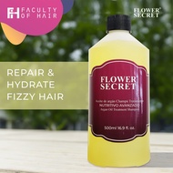 FLOWER SECRET Argan Oil Treatment Hair Shampoo For Damaged Hair, Fizzy Hair, Dry Hair, Coloured Hair