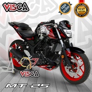 Stiker Decal Yamaha MT 25 OLD Dekal Mt 25 Striping Mt 25 Variasi Decal Mt 25 OLD Full Body Wolf