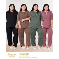 HS5X-129-149CR Oneset CP Knit Zoya Adult Size 5XL FOREVER SWEET Busui Friendly Jumbo Comfortable Siz