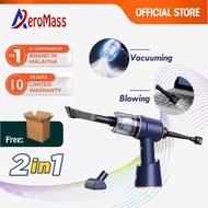 AeroMass Vacuum Cleaner Cordless 3in1 Handheld Vacuum (ST-6638) Small Hand Vacuum Car Vacuum Light W