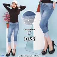 C1058 jeans/women's jeans/women's long jeans/selling women's jeans/selling long jeans