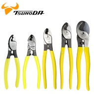 TSUNODA King TTC Spring Loaded Wire Cutter Cable Cutting Plier Cut Copper Core Cable IV Cable CA-22/