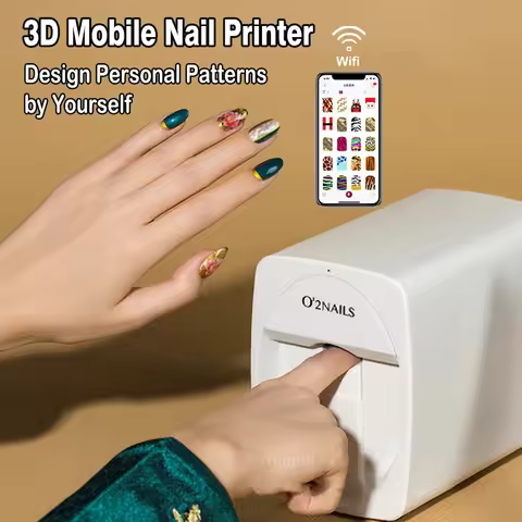 Smart 3D Mobile Nail Printer M1 Pattern Digital Nail Art Printer Machine DIY Portable H1 Nail Art Eq