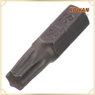 ROWANSG 1pc Torx Bits, S2 Alloy Steel 25mm Length Screw Driver Bit, T6-T40 1/4 Inch Hex Shank 6 Poin