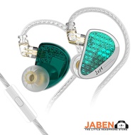 KZ AS16 Pro Hi-Res 8BA Config 0.75mm 2-Pin Detachable Cable Wired IEM In-Ear Earphones