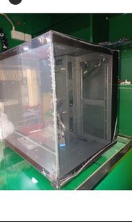 👍MATX 黑色海景房機箱👍 +240水冷