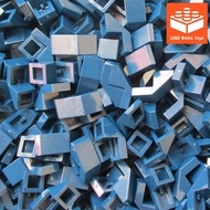 [50 Pieces] LEGO Bricks 1x2 Slope 45 Dark Sky Blue ID 6166857 28192