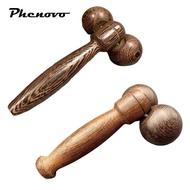 [Phenovo] Wooden massage roller, lightweight face roller for waist, arms and abdomen