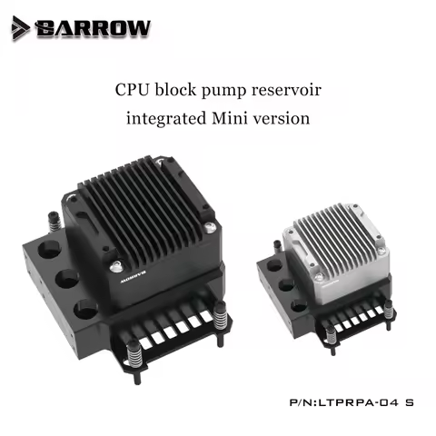 Barrow CPU Block Pump Reservoir Intelligent Three In One , For AM5/AM4/AM3+/INTEL1700/1200/115X/X99,