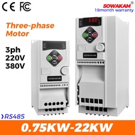 220V 380V VFD 0.4KW-7.5KW 3ph 220V 380V Synchronous Asynchronous Motor Speed Control Driver Inverter