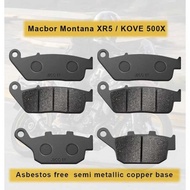 318 Bor 2 2 11D Montana Xr5 Lexmoto 500X Brake Pad KOVE 500X Brake Pads Venturi 500 9 E