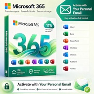 ⚡ INSTANT 【Microsoft 365 Family Plan 1 Year】【NO SHARE】【Personal Email Activation】【5 Devices】【1TB Clo