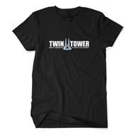 TWIN TOWER MALAYSIA Premium Distro T-Shirt - Unisex Adult Holiday Travel Clothing