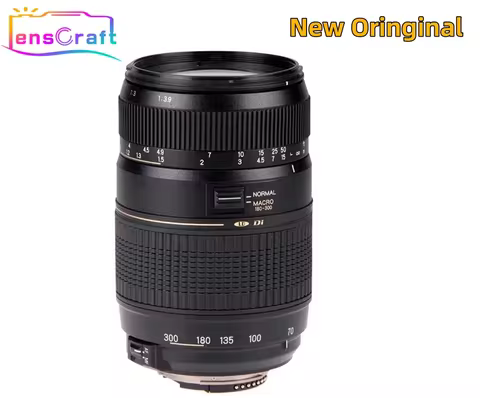 98% New Original For Tamron 70-300mm F4-5.6 A17 Macro Autofocus Lens For Nikon Canon Camera AF 70-30