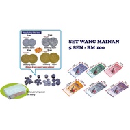 Set Mainan 5 Sen - RM 100
