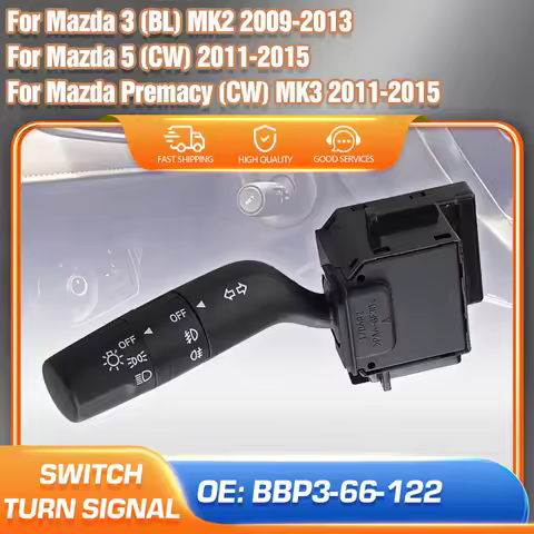 Headlight Blinker Turn Signal Switch for Mazda 3 BL MK2 2009-2013 Indicator Lever Mazda 5/CW Premacy
