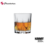 [Pasabahce] Karat Diamond Pattern Whiskey Glass 300ml 300cc Wei Wine Juice Cold Drink Water