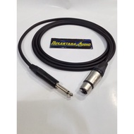 Xlr female to ts Cable 1.5 Meters Mogami 2534 Japan original