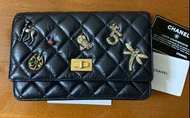 Chanel 2.55 woc 限量款徽章包／信封包