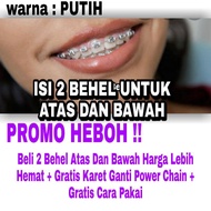 .!! 2 Pcs WHITE REMOVABLE BEHEL FOR GIRLS BOYS FASHION BEHEL