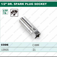SATA 3/8" 1/2" Spark Plug Socket Dr.12Pt Thin Wall Spark Plug Socket Car Socket Tools Soket Keluarka