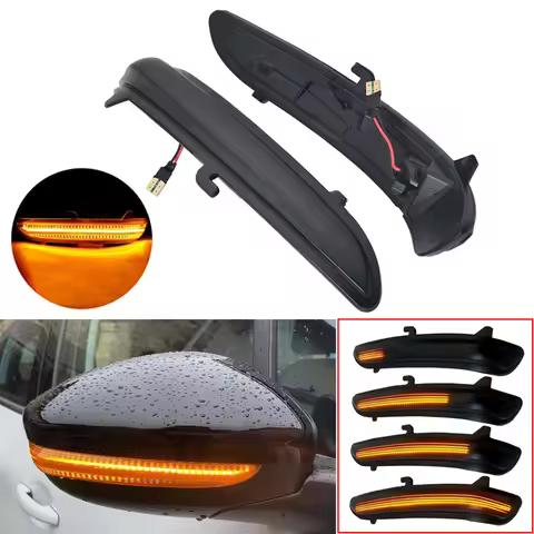 For Peugeot 208 2008 Citroen C3 C4 Cactus Opel Vauxhall Corsa F Dynamic LED Turn Signal Light Indica
