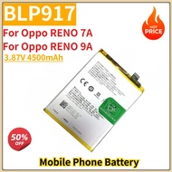 High Quality BLP917 Mobile Phone Battery 3.87V 4500mAh for Oppo RENO 7A /9A Brand New Replacement Ba