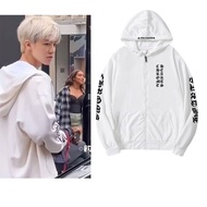 Zipper kpop NCT Jaemin Crome Vertical PREMIUM FLEECE HOODIE Women &amp; Men