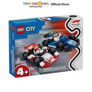 LEGO CITY F1 WILLIAMS RACING & HAAS F1 RACE CARS