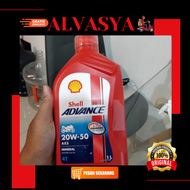 Oli Shell 1 Liter Advance Ax3 20W 50 Berkualitas Original Oil Shell Terbaik High Quality BARU