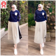 Imported skirt set/trq/trq skirt set/AZ skirt set/trq set/shaqueenara skirt pants set/trq skirt cel 