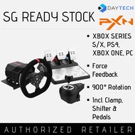 PXN V10 Force Feedback USB Racing Wheel PC XBOX SERIES XBOX ONE PS4 PS3 Gaming Steering Wheel