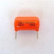 Original American 223J Orange Drop Capacitor 0.022UF 600V
