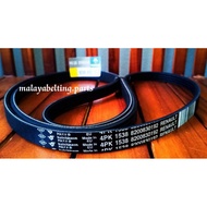 PROTON SAVVY 1.2 ( 4PK1538 ) FAN BELT ( 8200 830 192 ) RENAULT ORIGINAL / MADE IN EU