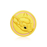 CHOW TAI FOOK Disney Classics Collection 999 Pure Gold Charm - Cherry Blossom Bambi R29023